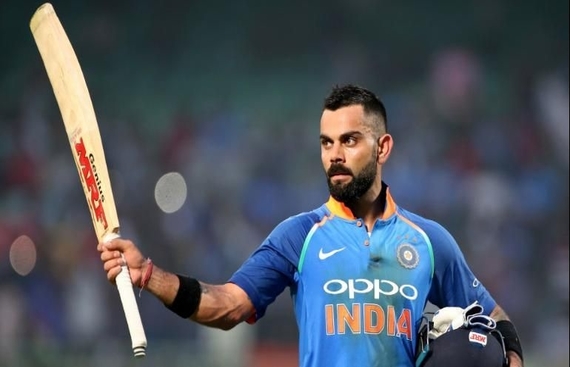 Playing in the 'V' the Secret to Kohli's Success this WC